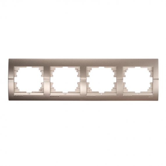 Фотография товара 'Lezard DERIY Рамка 4-ая горизонтальная, 702-3100-149'