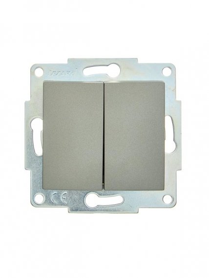 Фотография товара 'Lezard 7081-3588-101 ASTI Выключатель двойной'