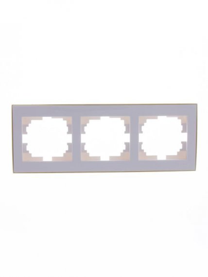 Фотография товара 'Lezard RAIN Рамка 3-ая горизонтальная, 703-0226-148'