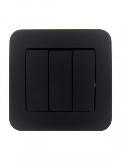 Фотография товара 'Lezard 7081-4242-109 ASTI Выключатель тройной'