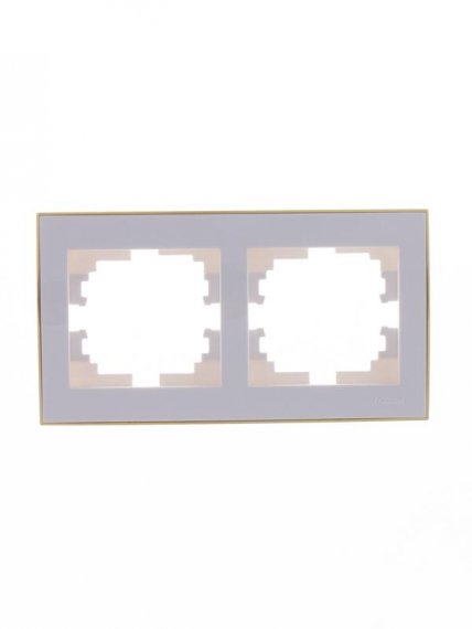 Фотография товара 'Lezard RAIN Рамка 2-ая горизонтальная, 703-0226-147'