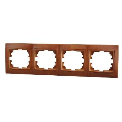 Фотография товара 'Lezard MIRA Рамка 4-ая горизонтальная, 701-0801-149'