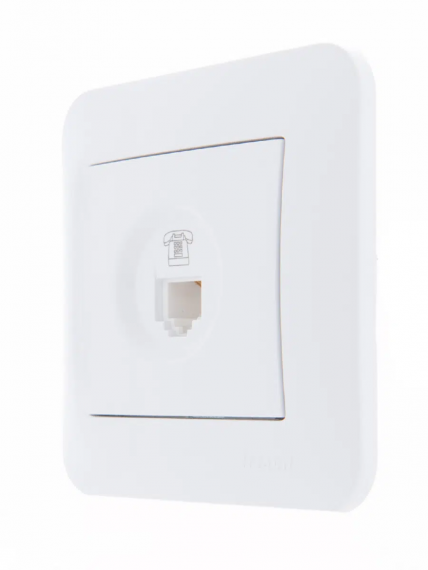 Фотография товара 'Lezard 708-0200-137 KARINA LIFE Розетка телефонная евро'