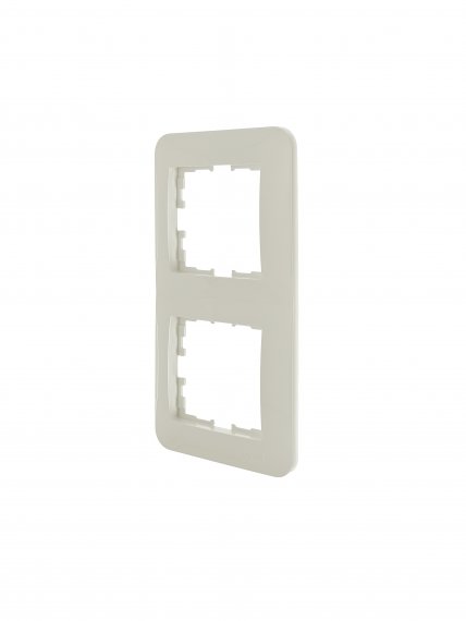 Фотография товара 'Lezard 7081-3000-152 ASTI Рамка 2-ая вертикальная б/вст'