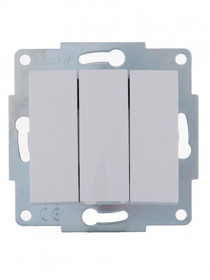 Фотография товара 'Lezard 708-0200-109 KARINA LIFE Выключатель тройной'