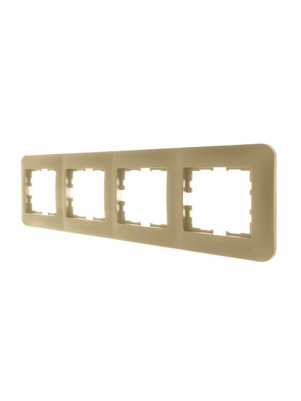 Фотография товара 'Lezard 7081-3600-149 ASTI Рамка 4-ая горизонтальная б/вст'