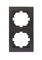 Фотография товара 'Lezard RAIN Рамка 2-ая вертикальная, 703-4141-152'