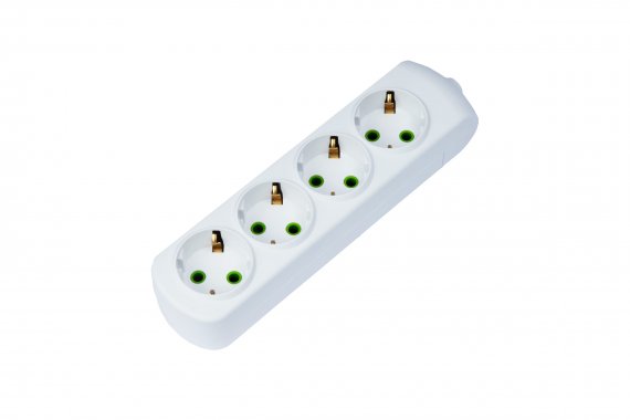 Фотография товара 'Lezard LETITIA Колодка с заземлением 4 входа , 721-0400-401'