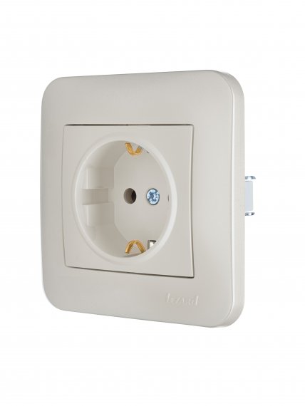 Фотография товара 'Lezard 7081-3030-122B ASTI Розетка с/з ПБТ'