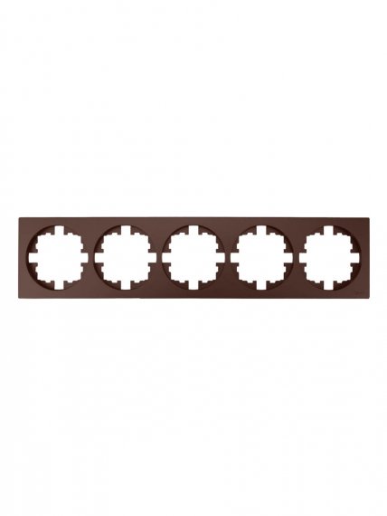 Фотография товара 'Lezard 743-7300-150 OSEN Рамка 5-ая б/вст шоколад'