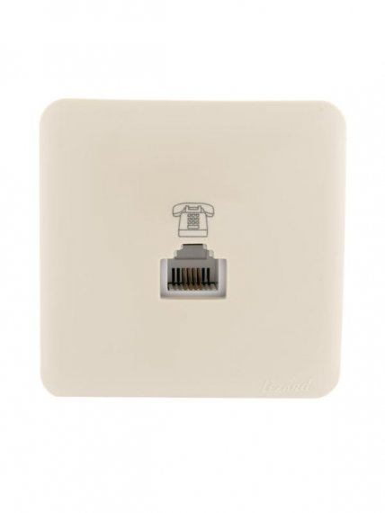 Фотография товара 'Lezard VIOLA Розетка телефонная евро, 751-0300-137'