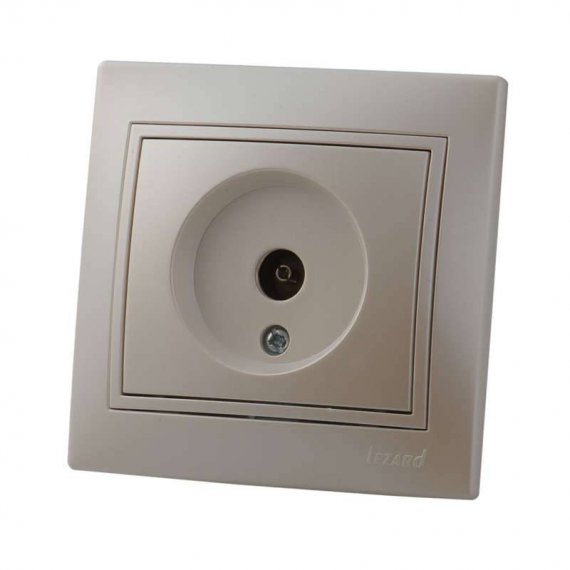 Фотография товара 'Lezard MIRA Розетка ТВ проходная, 701-3030-129'