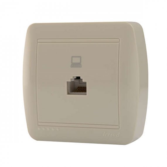 Фотография товара 'Lezard DEMET Розетка компьютерная, 711-0300-139'