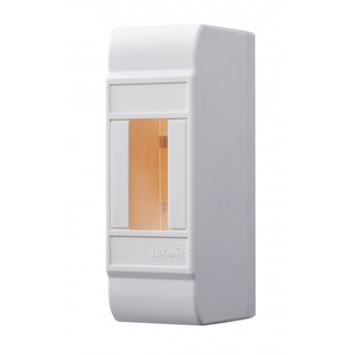 Фотография товара 'Lezard LUXRAY ШРН-П-S2 пластиковый распределительный щит наружный под 2 модуля, 731-2000-0S2'