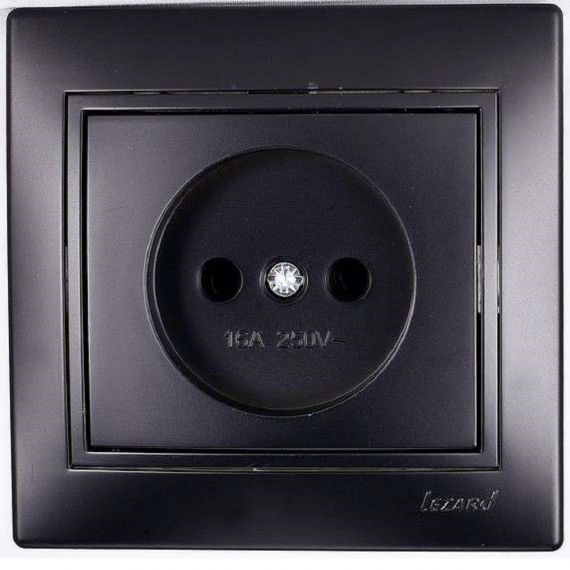 Фотография товара 'Lezard 701-4242-121B MIRA Розетка б/з бакалит'