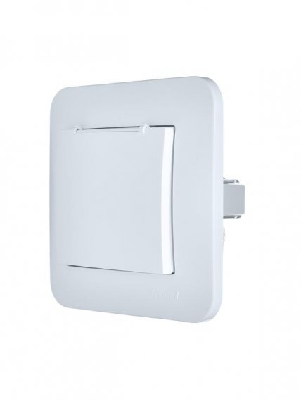 Фотография товара 'Lezard 7081-0202-123B ASTI Розетка с/з с крышкой ПБТ'