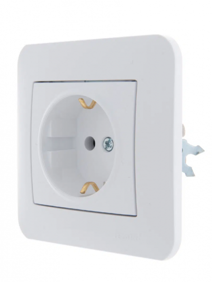 Фотография товара 'Lezard 708-0200-122 KARINA LIFE Розетка с/з керамика'