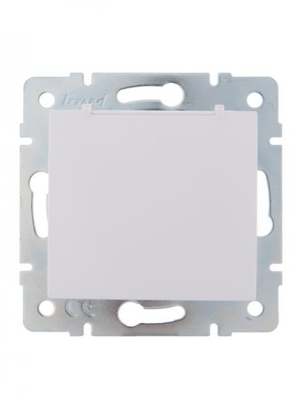 Фотография товара 'Lezard KARINA Розетка с заземлением с крышкой ПБТ, 707-0288-123B'