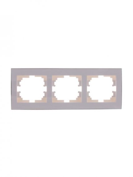 Фотография товара 'Lezard RAIN Рамка 3-ая горизонтальная, 703-0225-148'