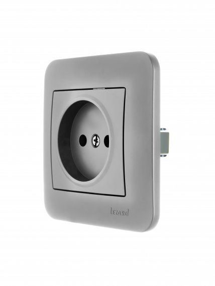 Фотография товара 'Lezard 7081-3535-121B ASTI Розетка б/з ПБТ'