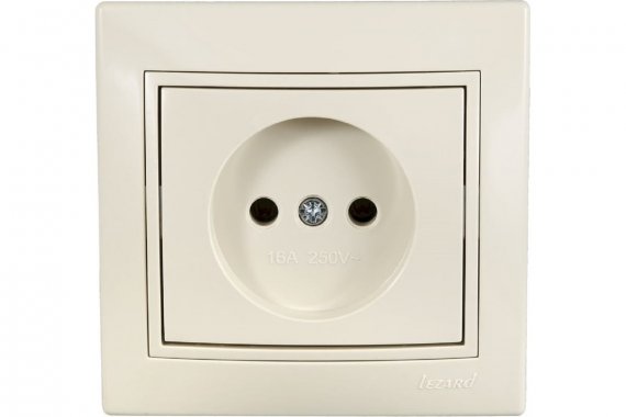 Фотография товара 'Lezard 701-0303-121B MIRA Розетка б/з бакалит'