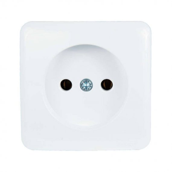 Фотография товара 'Lezard VIOLA Розетка без заземления керамика, 751-0200-121'