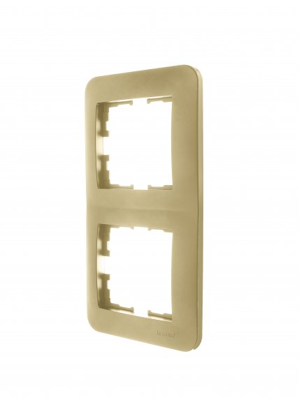 Фотография товара 'Lezard 7081-3600-152 ASTI Рамка 2-ая вертикальная б/вст'