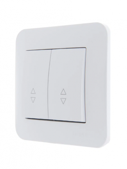 Фотография товара 'Lezard 708-0200-106 KARINA LIFE Выключатель двойной проходной'