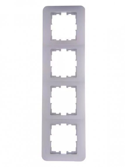Фотография товара 'Lezard 7081-4300-149 ASTI Рамка 4-ая горизонтальная б/вст'