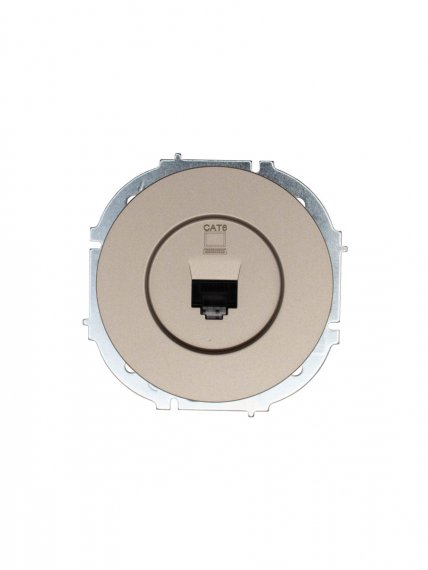 Фотография товара 'Lezard 743-3788-140 OSEN Розетка компьютерная титан'