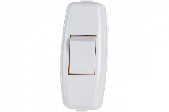 Фотография товара 'Lezard 715-1100-611 Accessories Выключатель навесной белый белый'
