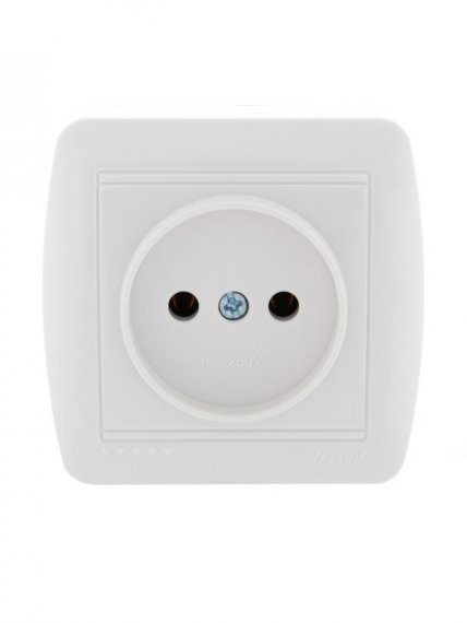 Фотография товара 'Lezard DEMET Розетка без заземления, 711-0200-121'