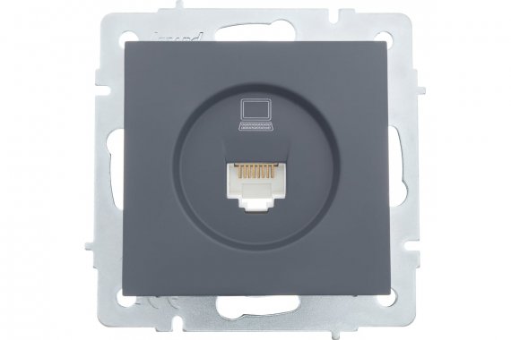 Фотография товара 'Lezard 742-3488-139 VESNA Розетка компьютерная'