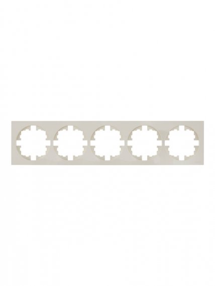 Фотография товара 'Lezard 743-9000-150 OSEN Рамка 5-ая б/вст слоновая кость'