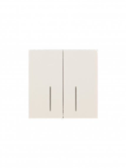 Фотография товара 'Lezard 704-9088-112QC ZIMA Выключатель 2-ой с подсветкой'