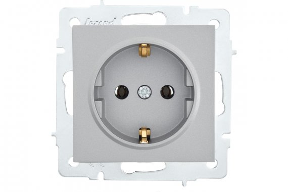 Фотография товара 'Lezard 742-3588-122 VESNA Розетка с/з керамика'