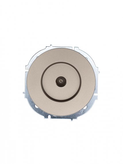 Фотография товара 'Lezard 743-3788-130 OSEN Розетка ТВ оконечная титан'