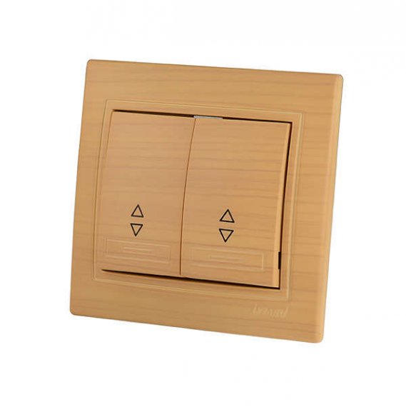 Фотография товара 'Lezard MIRA Выключатель проходной двойной, 701-4747-106'