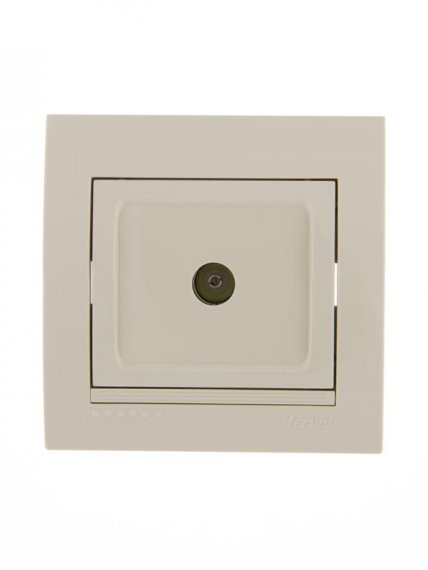 Фотография товара 'Lezard DERIY Розетка ТВ оконечная, 702-0303-130'