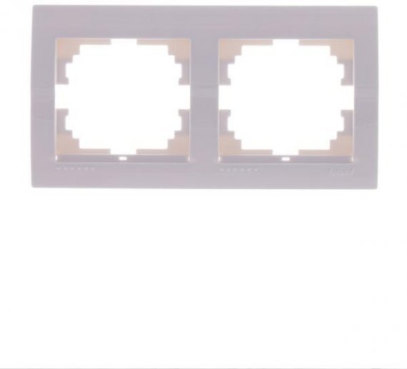 Фотография товара 'Lezard DERIY Рамка 2-ая горизонтальная, 702-0200-147'