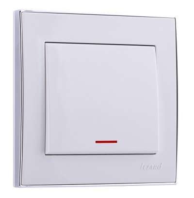 Фотография товара 'Lezard RAIN Выключатель с подсветкой, 703-0225-111'