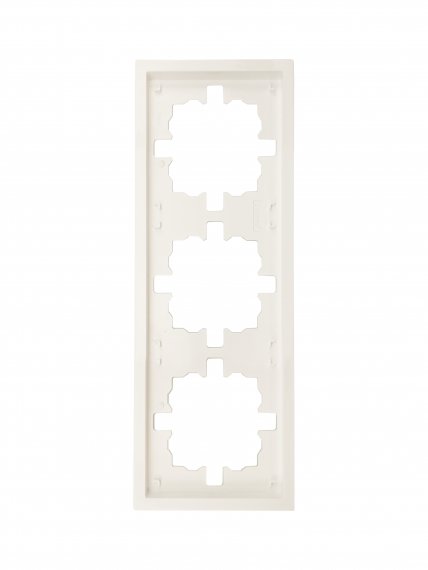 Фотография товара 'Lezard 704-9000-148 ZIMA Рамка 3-ая горизонтальная б/вст'