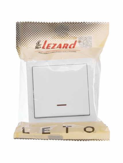 Фотография товара 'Lezard 752-0200-111 LETO Выключатель с подсветкой'