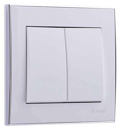 Фотография товара 'Lezard RAIN Выключатель двойной, 703-0225-101'