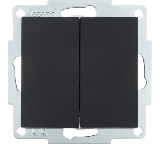 Фотография товара 'Lezard VESNA Выключатель двойной, 742-4288-101'