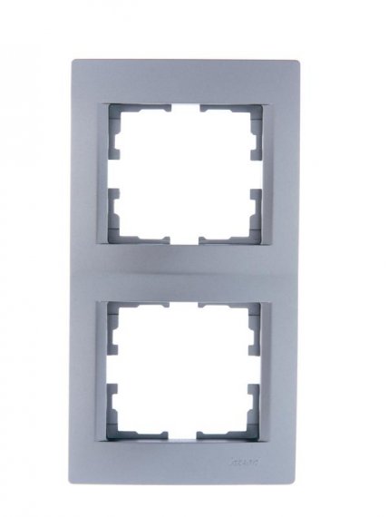 Фотография товара 'Lezard KARINA Рамка 2-ая вертикальная, 707-4300-152'