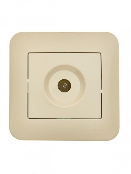 Фотография товара 'Lezard 7081-0303-129 ASTI Розетка ТВ проходная'