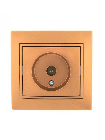 Фотография товара 'Lezard MIRA Розетка ТВ оконечная, 701-1313-130'