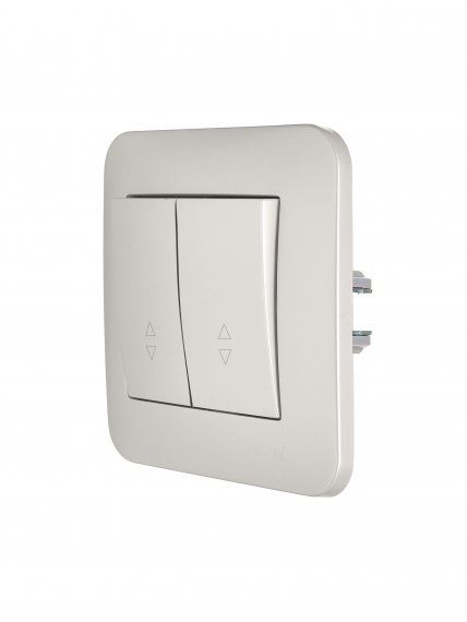 Фотография товара 'Lezard 7081-3030-106 ASTI Выключатель проходной двойной'