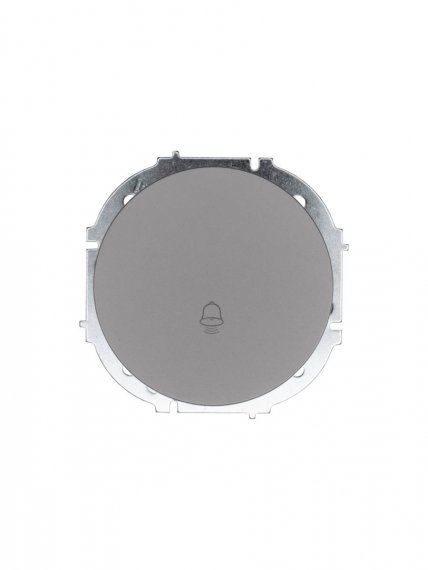 Фотография товара 'Lezard 743-7488-103 OSEN Кнопка звонка серый матовый'